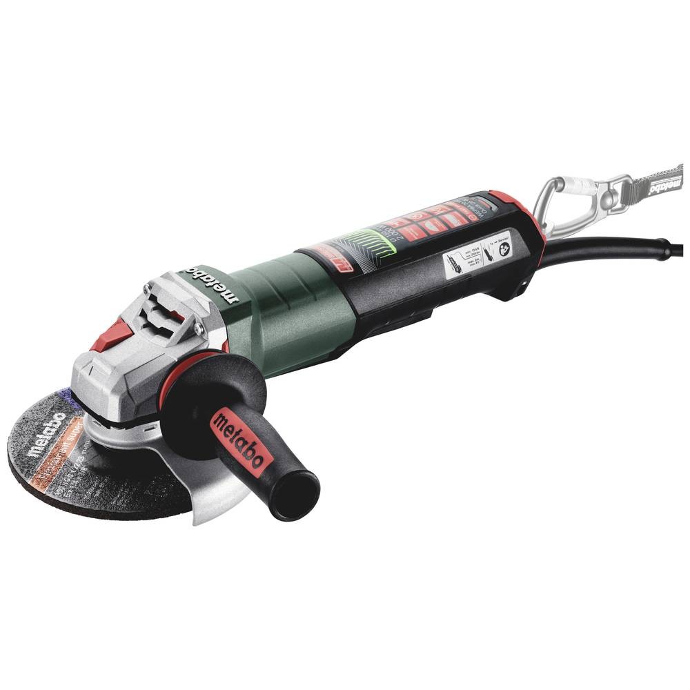 Metabo 600645000 WEPBA 20-150 Q DS BL Haakse slijper; doos; bruhless, met rem, dodemansschakelaaar, autobalancer, snelspanmoer 230v Dodemansschakelaar