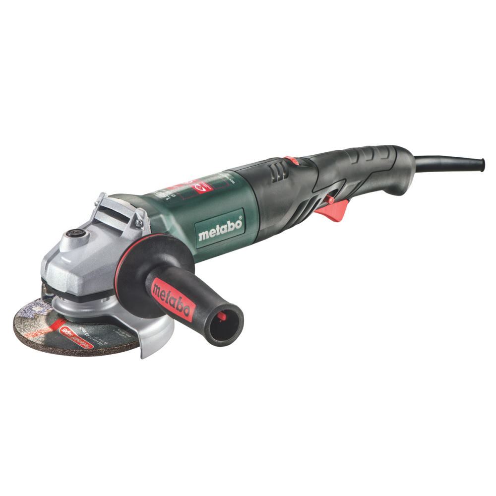 [4007430297402] Metabo 601243500 WEV 1500-125 Quick RT Haakse slijper; Kunststof koffer; met toerentalregeling, snelspanmoer 230v Variabele snelheid