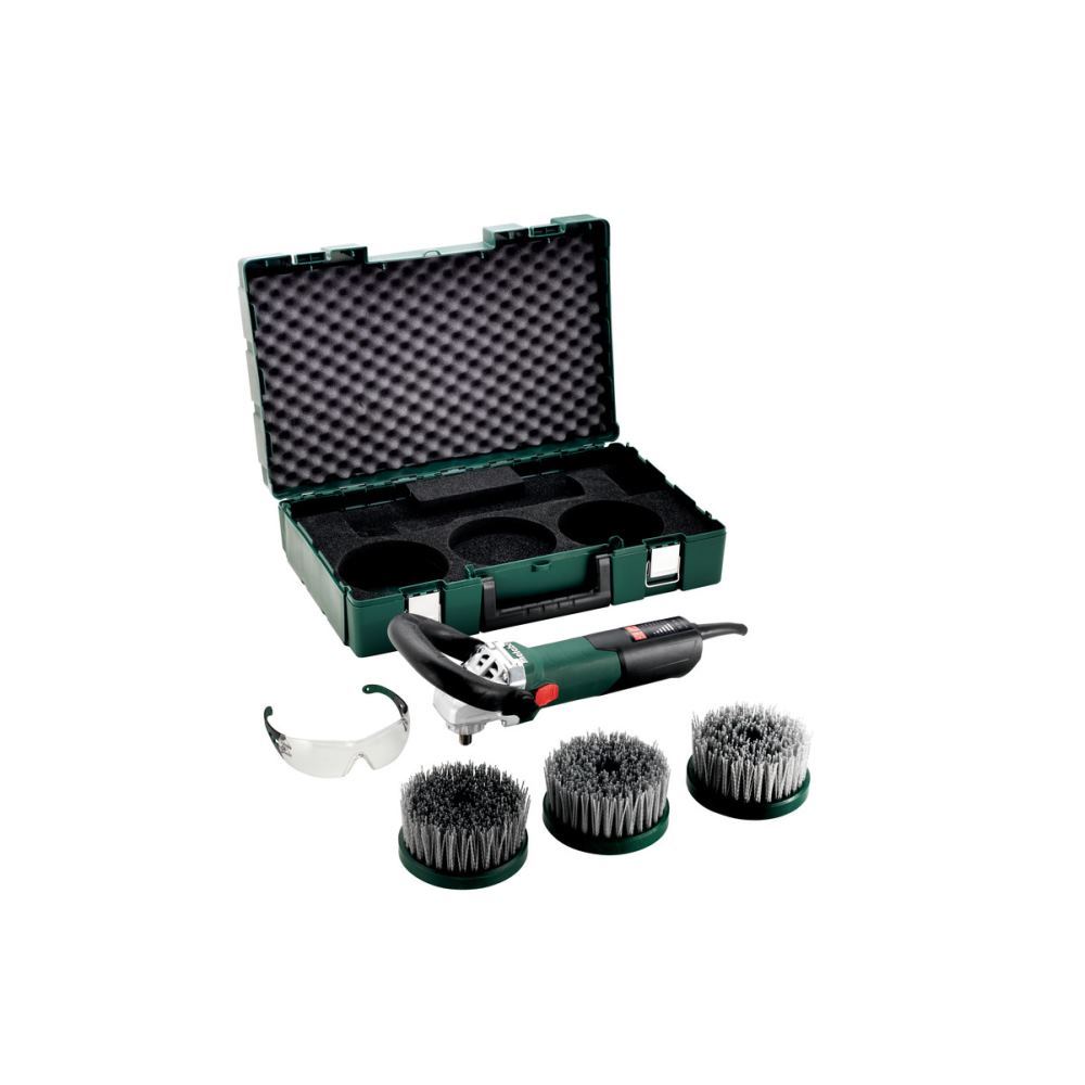 [4007430324191] Metabo 615250500 PE 15-25 Set Haakse polijstmachine; metaBOX 165 L 230v Met accessoires