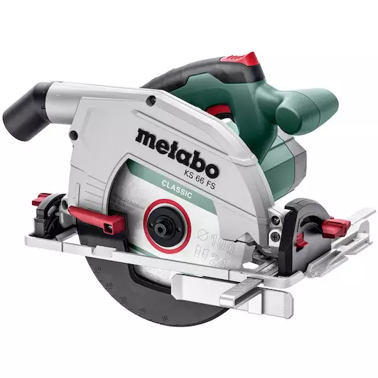 Metabo 601066500 KS 66 FS Cirkelzaag; metaBOX 340 230v