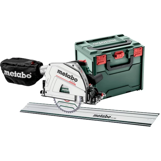 [4061792237797] Metabo 691219000 KT 66 BL set Invalcirkelzaag; metaBOX 340; met geleiderail FS 160 230v Met geleiderail FS 160