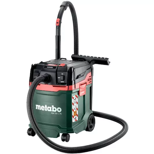 Metabo 602086000 ASA 30 L PC Alleszuiger; doos; met handmatige filterreiniging 230v