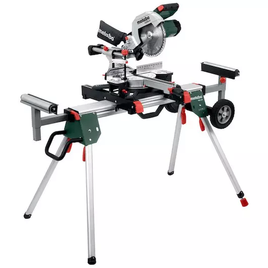 [4061792226098] Metabo 691214000 KGS 254 M Afkortzaag; doos; met onderstel KSU 251 230v Met onderstel KSU 251