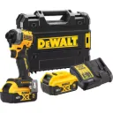 DEWALT DCF850P2T-QW 18V XR Brushless Ultra Compacte Slagschroevendraaier met 3 snelheden (205Nm)