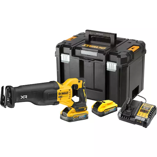 DEWALT DCS386H2T-QW 18V XR Brushless PREMIUM Reciprozaag