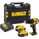 DEWALT DCD709D2T-QW 18V XR Brushless Compacte Schroef-/klopboormachine