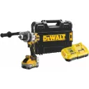 DEWALT DCD1007WW1T-QW 18v XR Premium 3-snelheden  schroef-/klopboormachine - 1 x 8Ah Tabless