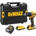 DEWALT DCD799D2T-QW 18V XR Brushless Compacte schroef-/klopboormachine in TSTAK - 2x 2.0Ah Accu