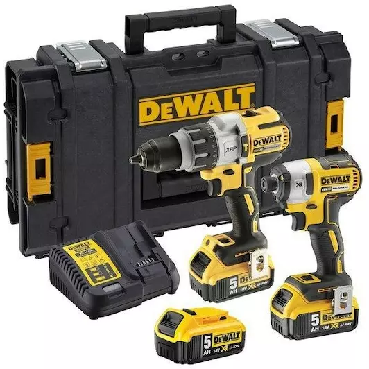 [5035048644676] DEWALT DCK276P3-QW 18V XR Brushless 2-delige set met premium schroef-/klopboormachine (DCD996) + slagschroevendraaier (DCF887)