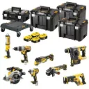 DEWALT DCK853P4T-QW 18V XR Brushless 8-delige set (DCD996 + DCF887 + DCG405 + DCH273 + DCS367 + DCS565 + DCS356 + DCL050)
