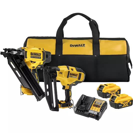 [5035048798614] DEWALT DCK246P2-QW 18v XR tacker twin kit - DCN930 + DCN660 - 2 x 5Ah in tas