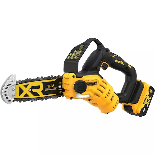 [5035048821411] DEWALT DCMPS520P1-QW DEWALT 18V XR Brushless Snoeizaag 20cm (met 5.0Ah accu en lader)