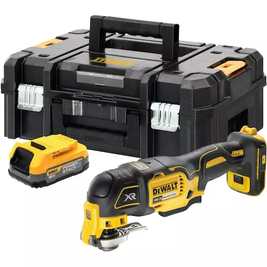 [5035048789308] DEWALT DCS356E1T-XJ 18V XR Brushless Oscillerende multitool met 3 snelheden