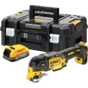 DEWALT DCS356E1T-XJ 18V XR Brushless Oscillerende multitool met 3 snelheden