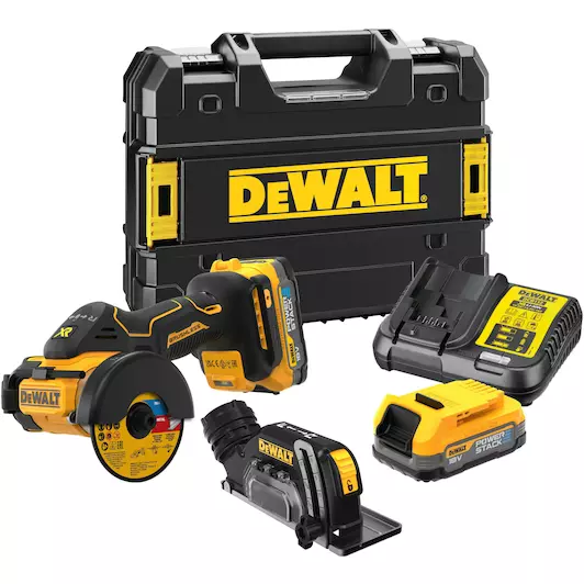 [5035048739525] DEWALT DCS438E2T-QW 18V XR Brushless Compacte slijpmachine 76mm