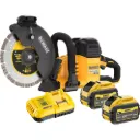 DEWALT DCS691X2-QW 54V XR FLEXVOLT Doorslijpmachine 230mm