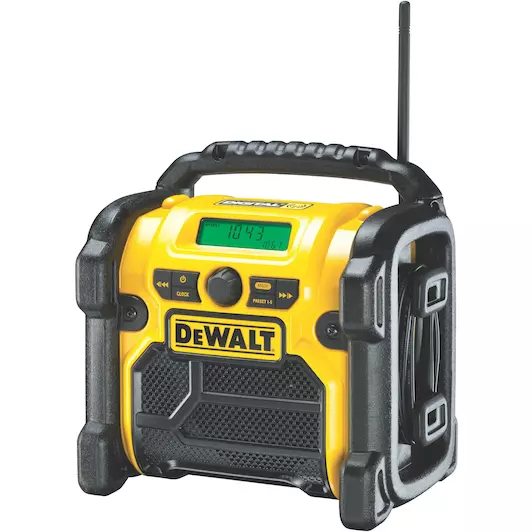 [5035048459256] DEWALT DCR020-QW 12V/18V XR Compacte FM/DAB Radio (lader)