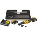 DEWALT DCF500L2G-QW 12V XR Brushless 1/4" en 3/8" Haakse ratelsleutel (met G-klasse accu's)