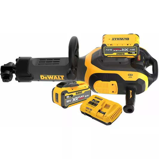 DeWALT DCH966Z2-QW 54V Li-ion Flexvolt accu HEX breekhamer set (2x 15.0Ah accu) - 41J