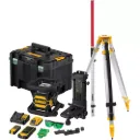 DEWALT DCE080D1GS-SET 18V Rot. Laser BT, statief & lat - V
