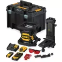 DEWALT DCE080D1RS-QW 18V Roterende Laser Bluetooth - Rood