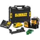 DEWALT DCE089D1G18-QW 12V/18V 3x360° Laser, 1x 2.0Ah - Groen