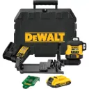 DEWALT DCLE34031D1-QW 18V 3x360° Compact Laser, 1x 2Ah - G