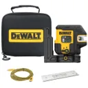 DEWALT DCLE14251GB-XJ Kruislijnlaser + 5 Spot Groene laserstraal met USB-C laadpoort