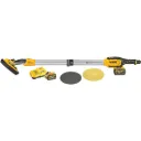 DEWALT DCE800T2-QW 18V XR Brushless Excentrische Langnekschuurmachine 225mm