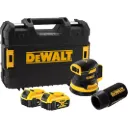 DEWALT DCW210P2-QW 18V XR Brushless Excentrische schuurmachine 125mm