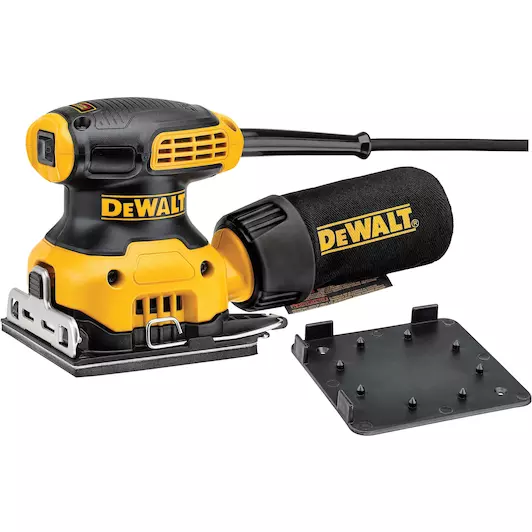 DEWALT DWE6411-QS 230W Vlakschuurmachine 1/4 vel (lage vibratie)