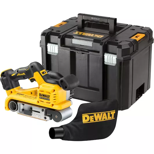 DEWALT DCW220NT-XJ 18V XR Brushless Bandschuurmachine 75mm