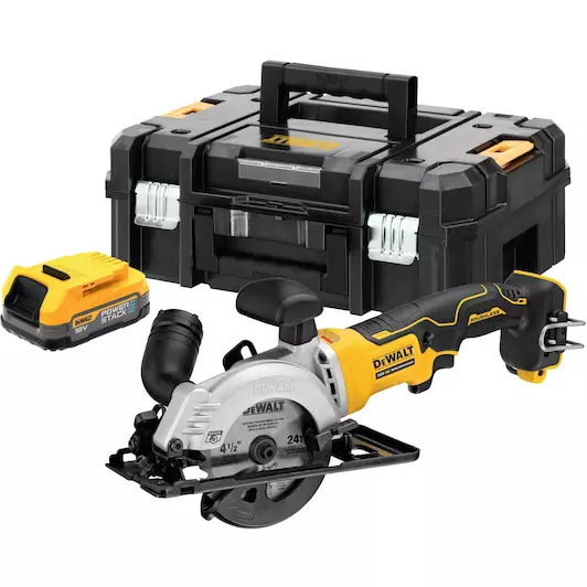 DEWALT DCS571E1T-XJ 18V XR Brushless Cirkelzaag 115mm