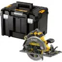 DEWALT DCS579NT-XJ 54V XR FLEXVOLT Cirkelzaag in TSTAK 190mm (compatibel met geleiderail)