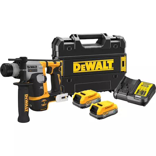 DEWALT DCH172E2T-QW 18V XR Brushless SDS+ Ultra Compact Combihamer (1.4J)