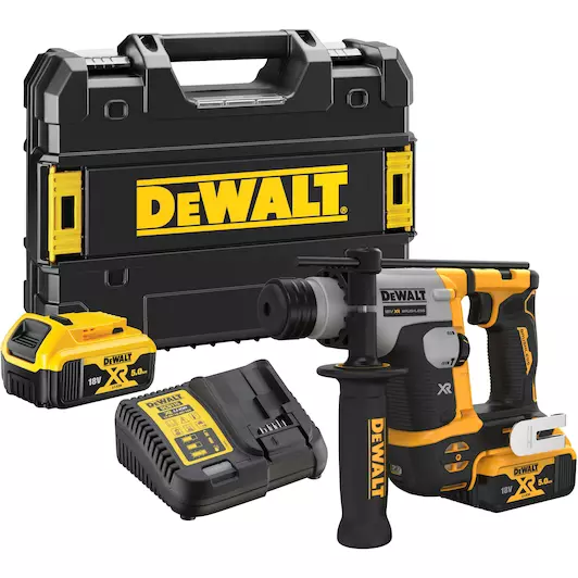 DEWALT DCH172P2-QW 18V XR Brushless SDS+ Ultra Compact Combihamer (1.4J)
