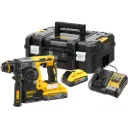 DEWALT DCH273H2T-QW 18V XR Brushless SDS+ Combihamer 24mm